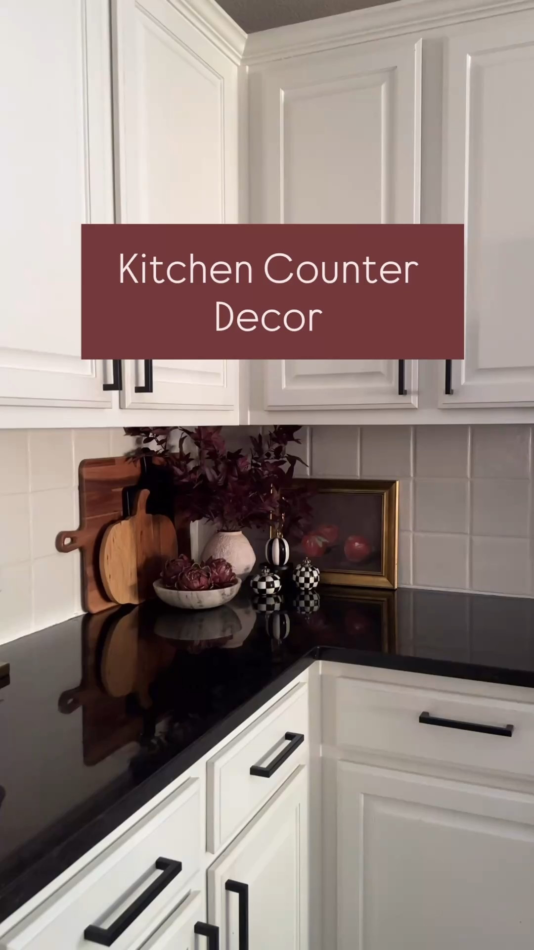 a cozy kitchen corner ☺️

sometimes all it takes is a few fall touches to make your kitchen feel extra cozy! 🙌🏼🤌🏼🖤 Styled my kitchen corner countertops with some fall decor! 💁🏻‍♀️🤍

When the days get shorter, the decor gets deeper. Fall is here—and it’s quietly taking over! 🤭🤎🍂🍂🍁🎃

#LTKSeasonal #LTKHome #LTKStyleTip