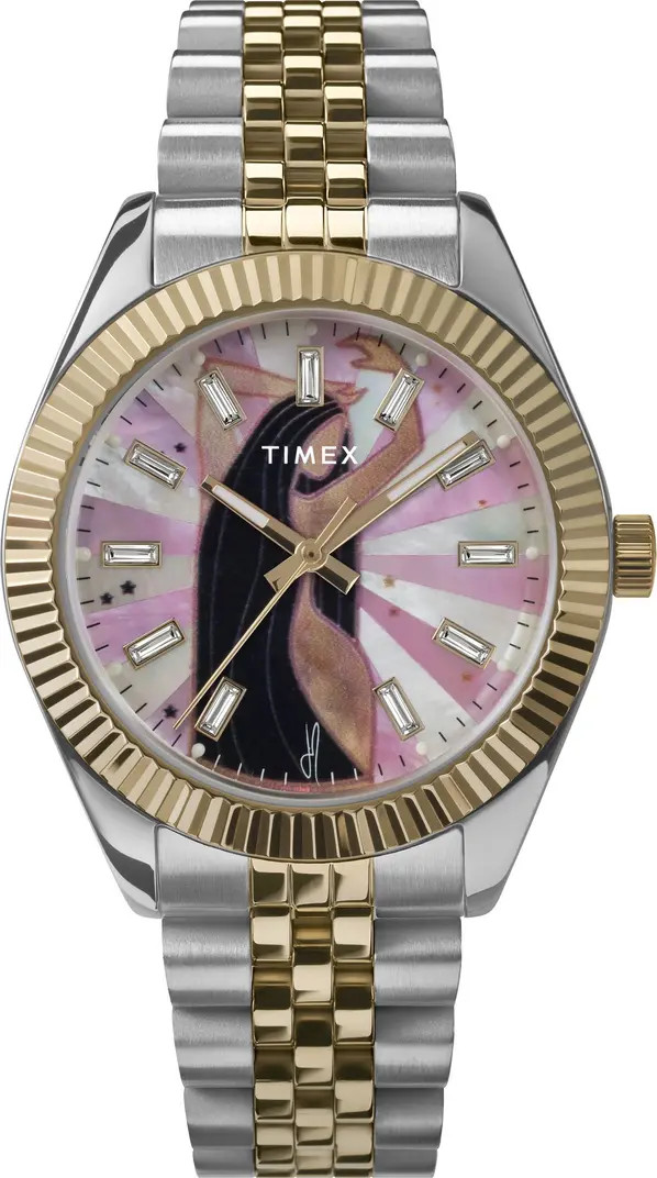 x Jacquie Aiche Bracelet Watch, 18mm | Nordstrom