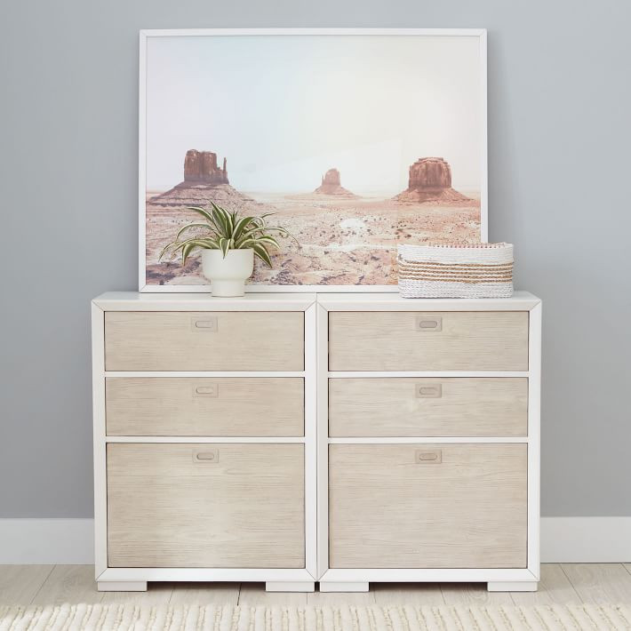 Callum Double 3-Drawer Storage Cabinet | Pottery Barn Teen