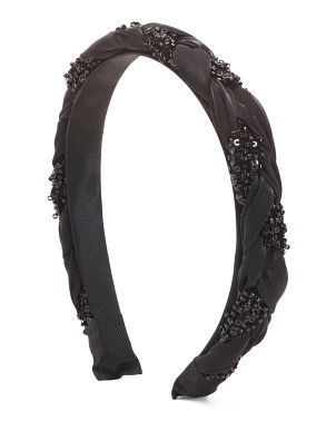 Beaded Braided Headband | Hair Care & Accessories  | Marshalls | Marshalls