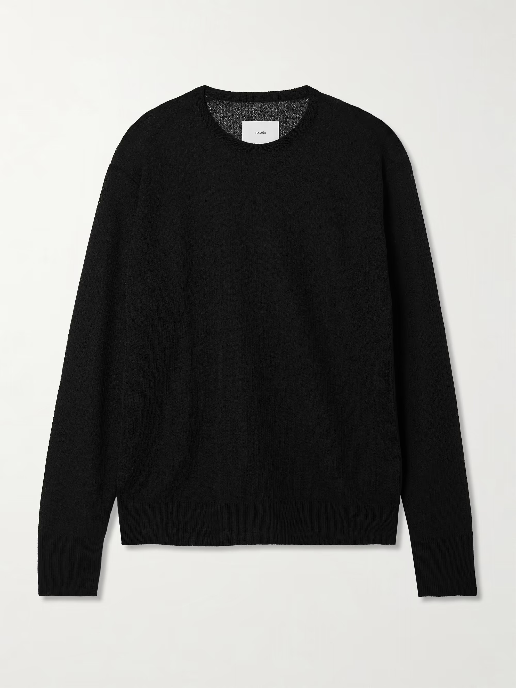 ssstein - Knitted Sweater - Black | NET-A-PORTER (US)