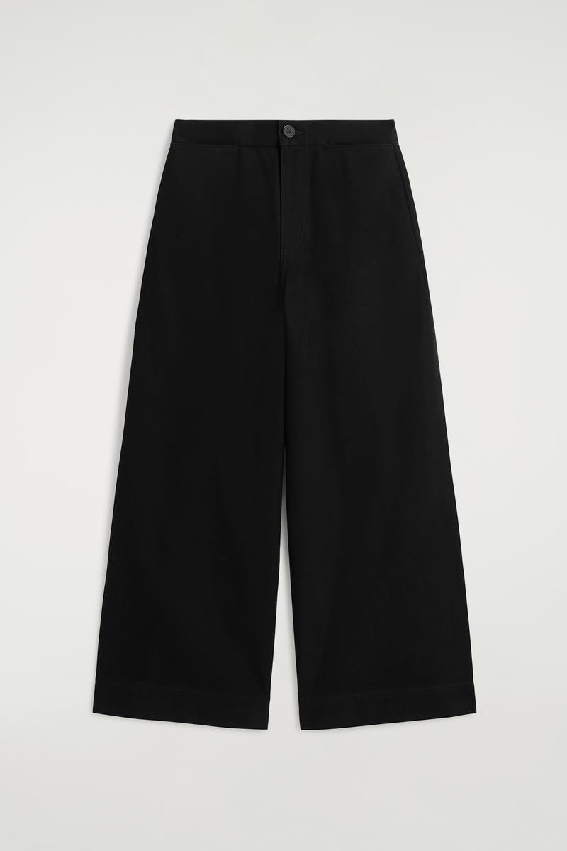 Cropped Wide-Leg Denim Pants | COS (US)