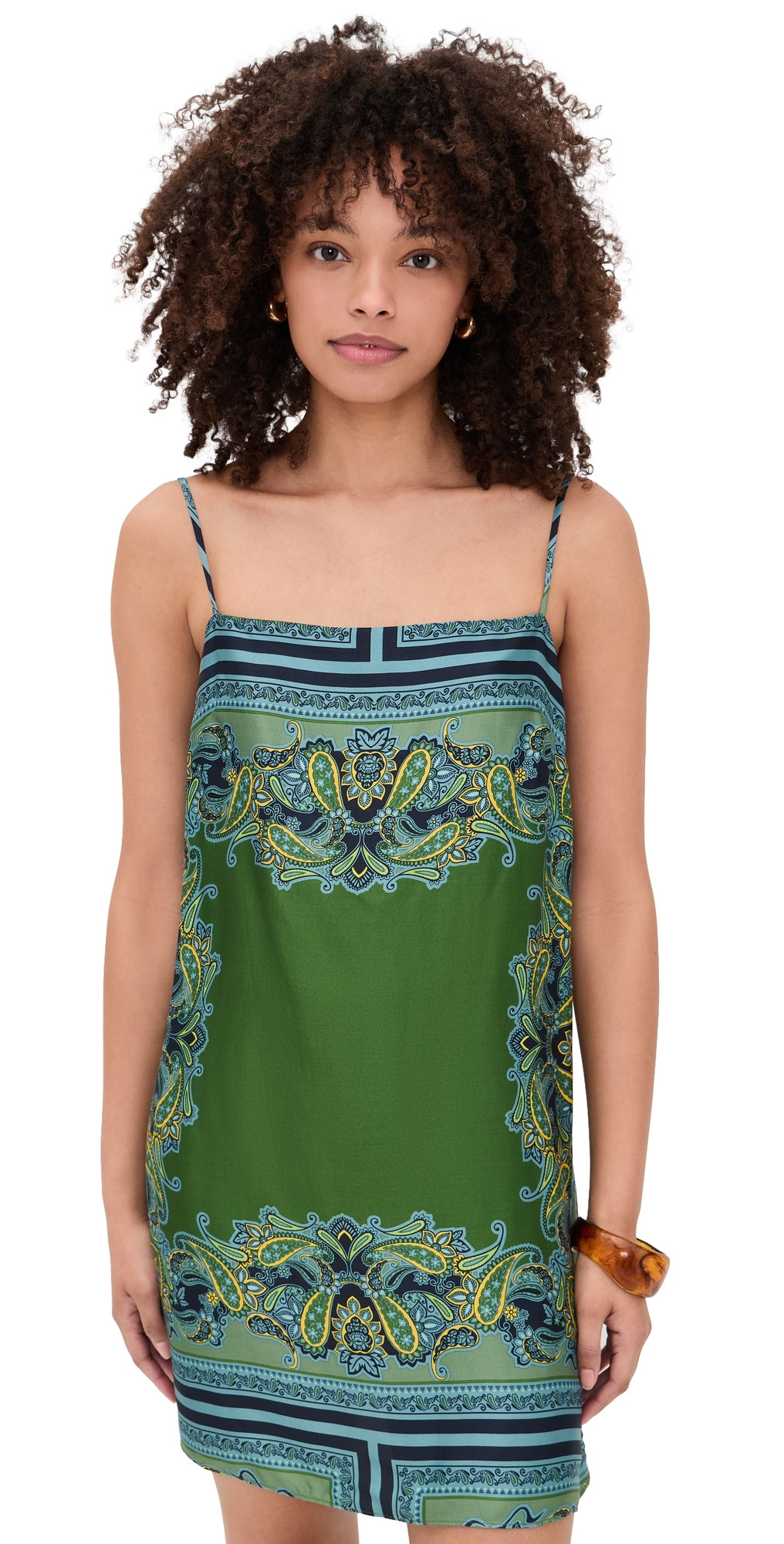 MISA Maxine Dress Moss Scarf S | Shopbop