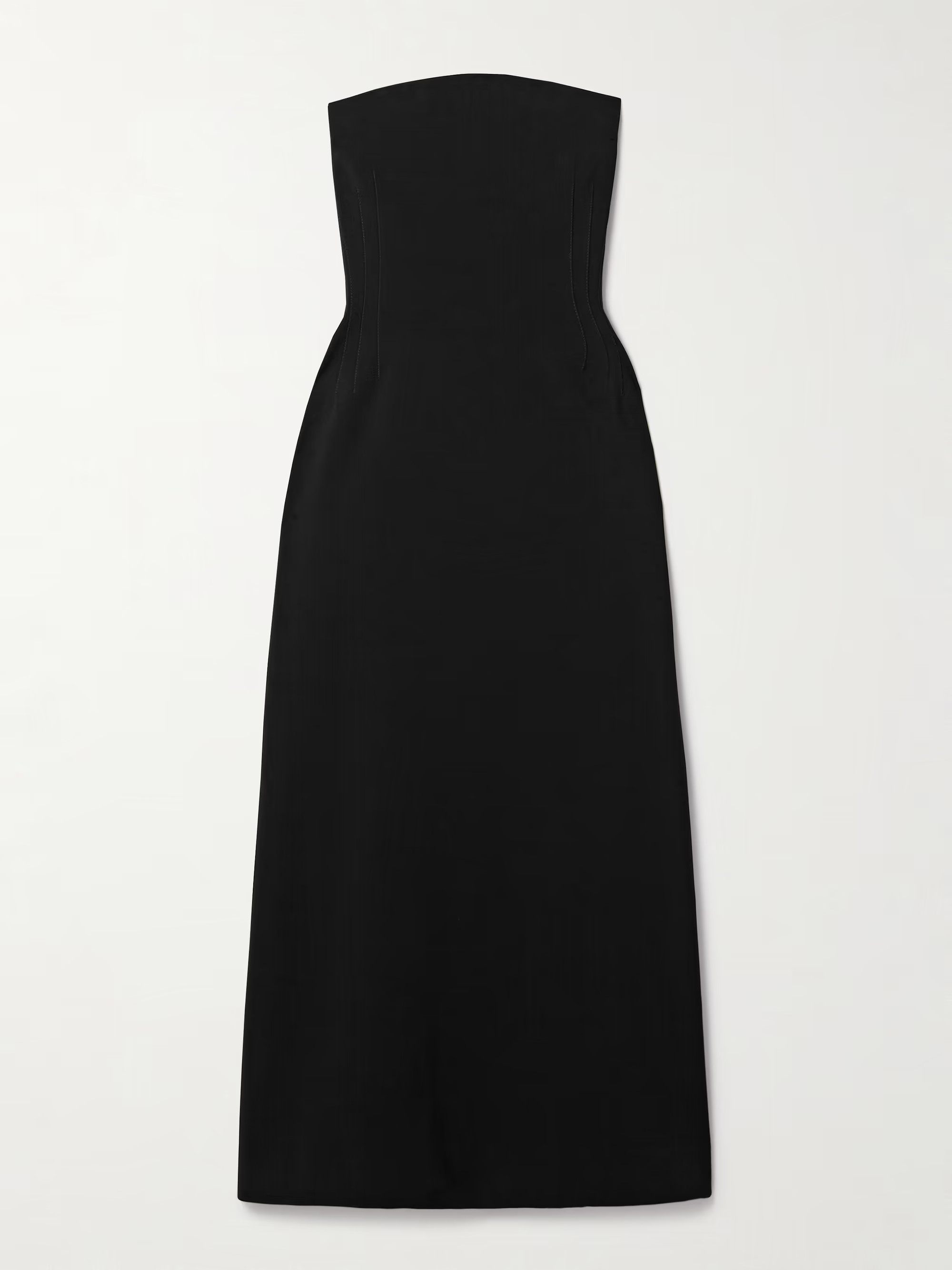 Blaise strapless crepe midi dress | NET-A-PORTER (UK & EU)