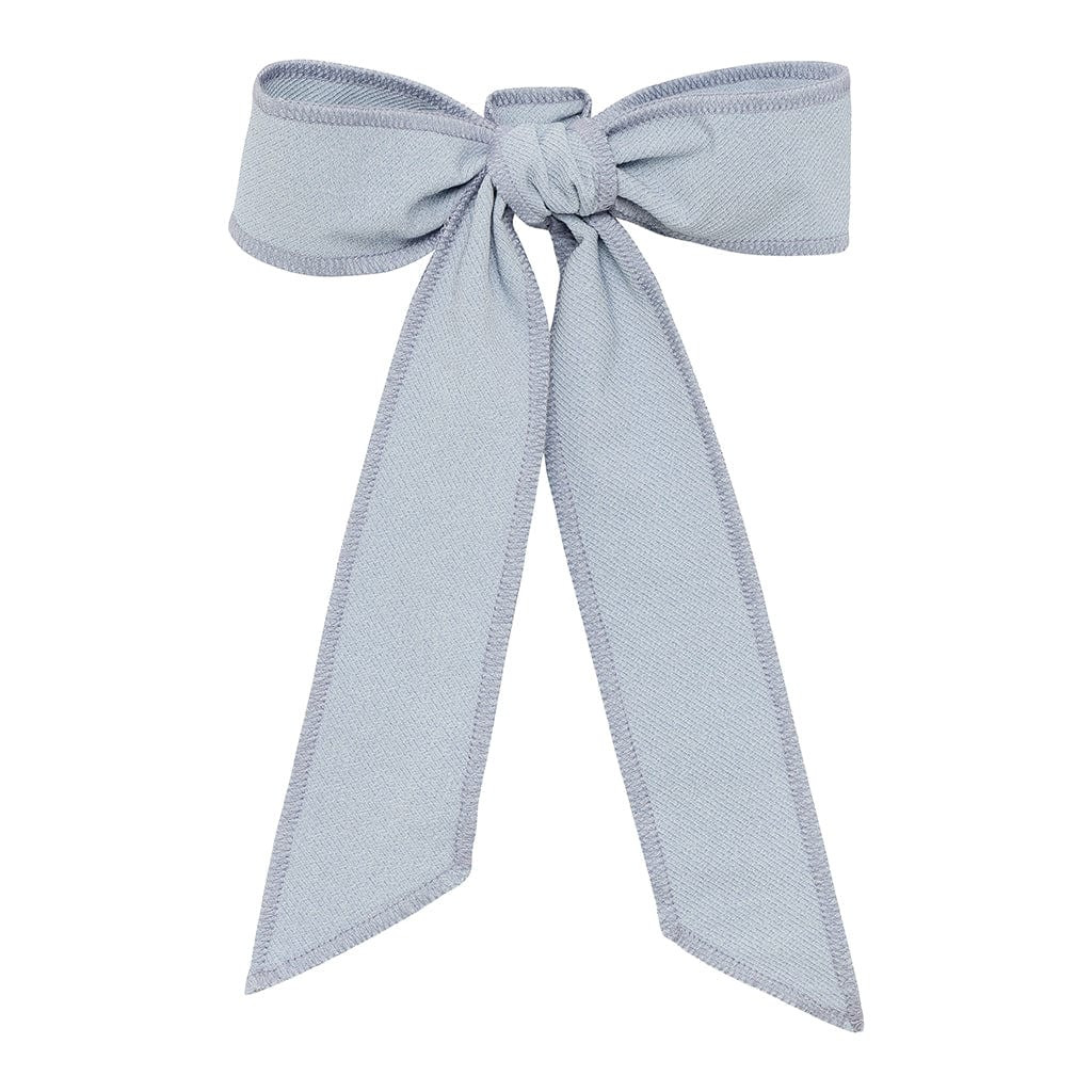 Light Denim Hair Ribbon | Montce