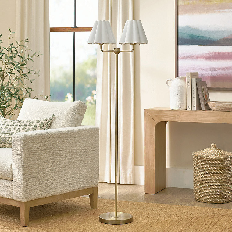 Justine Floor Lamp - Grandin Road | Grandin Road