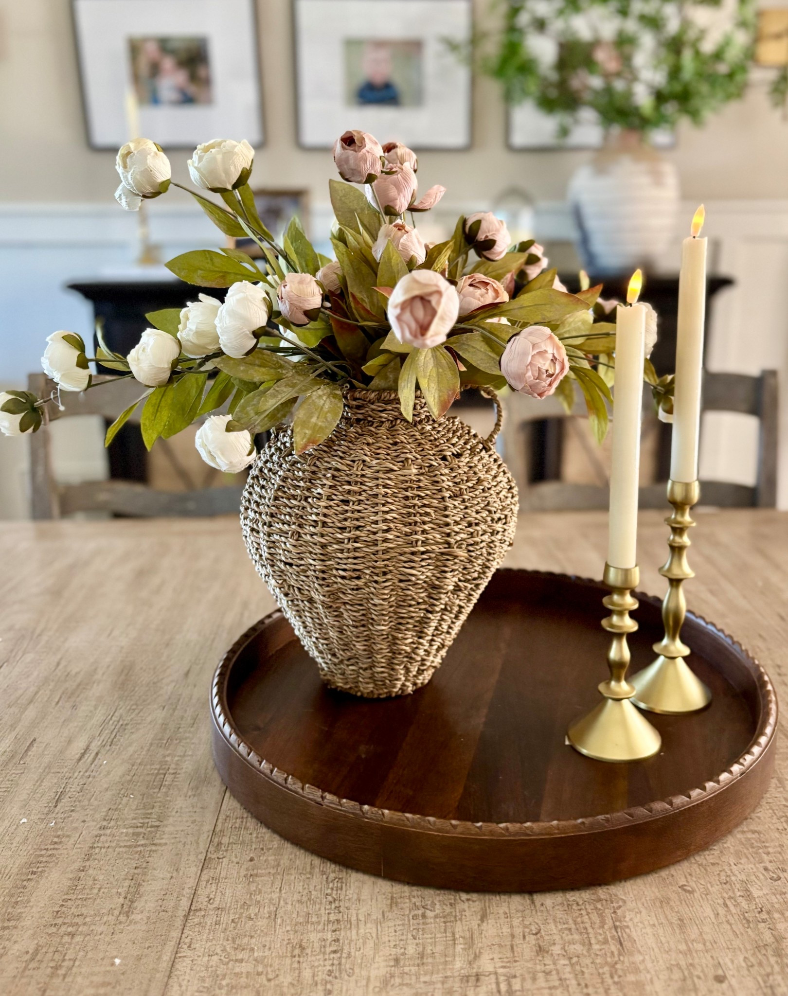 The viral peonies are back in stock in both the cream and tan color!  The tan is a blush pink in person.  These always sell out so fast! 

I have 10 shown here for reference  

#LTKFindsUnder50 #LTKHome #LTKSeasonal