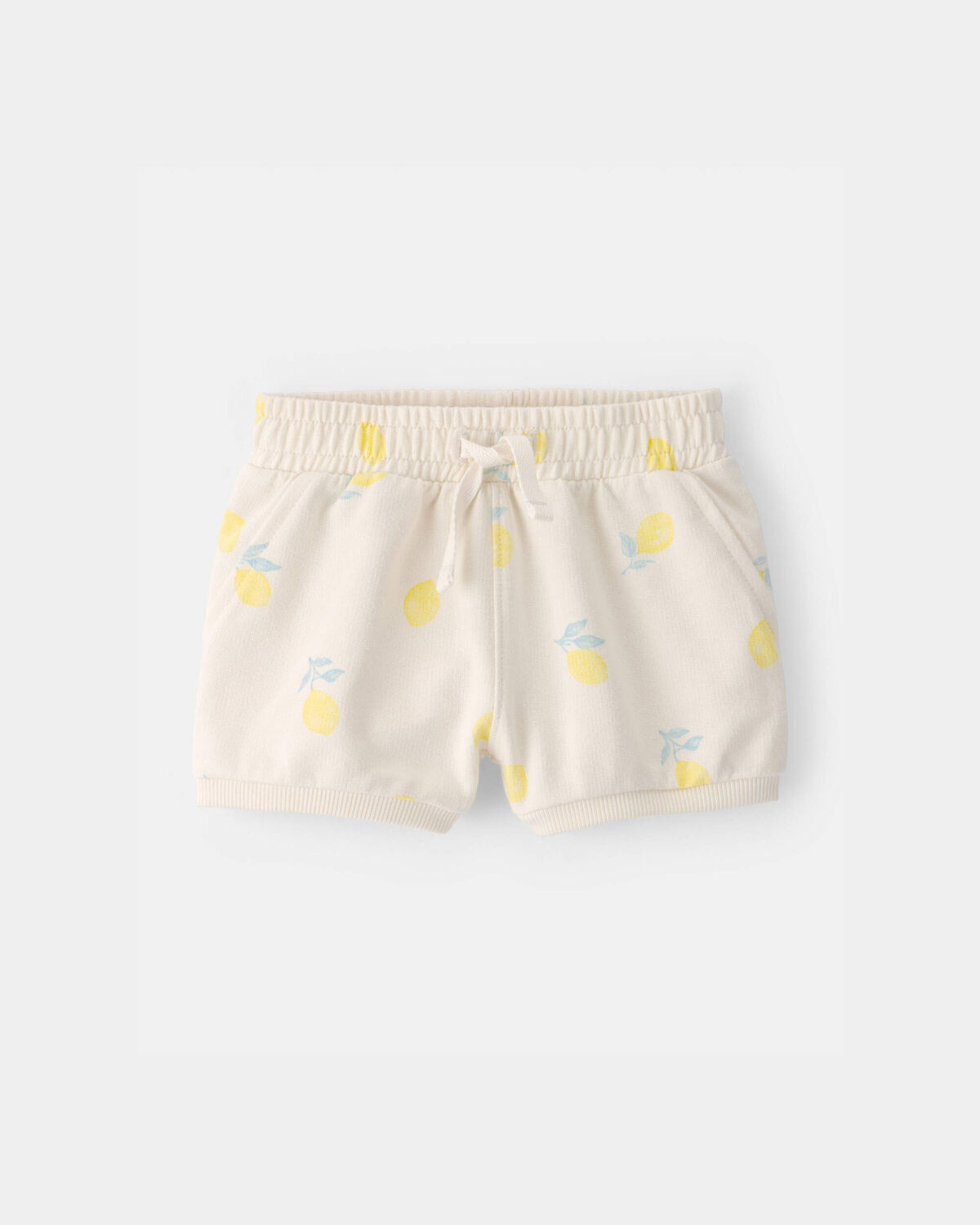 Baby Girl French Terry Shorts - Ivory | Carter's Inc