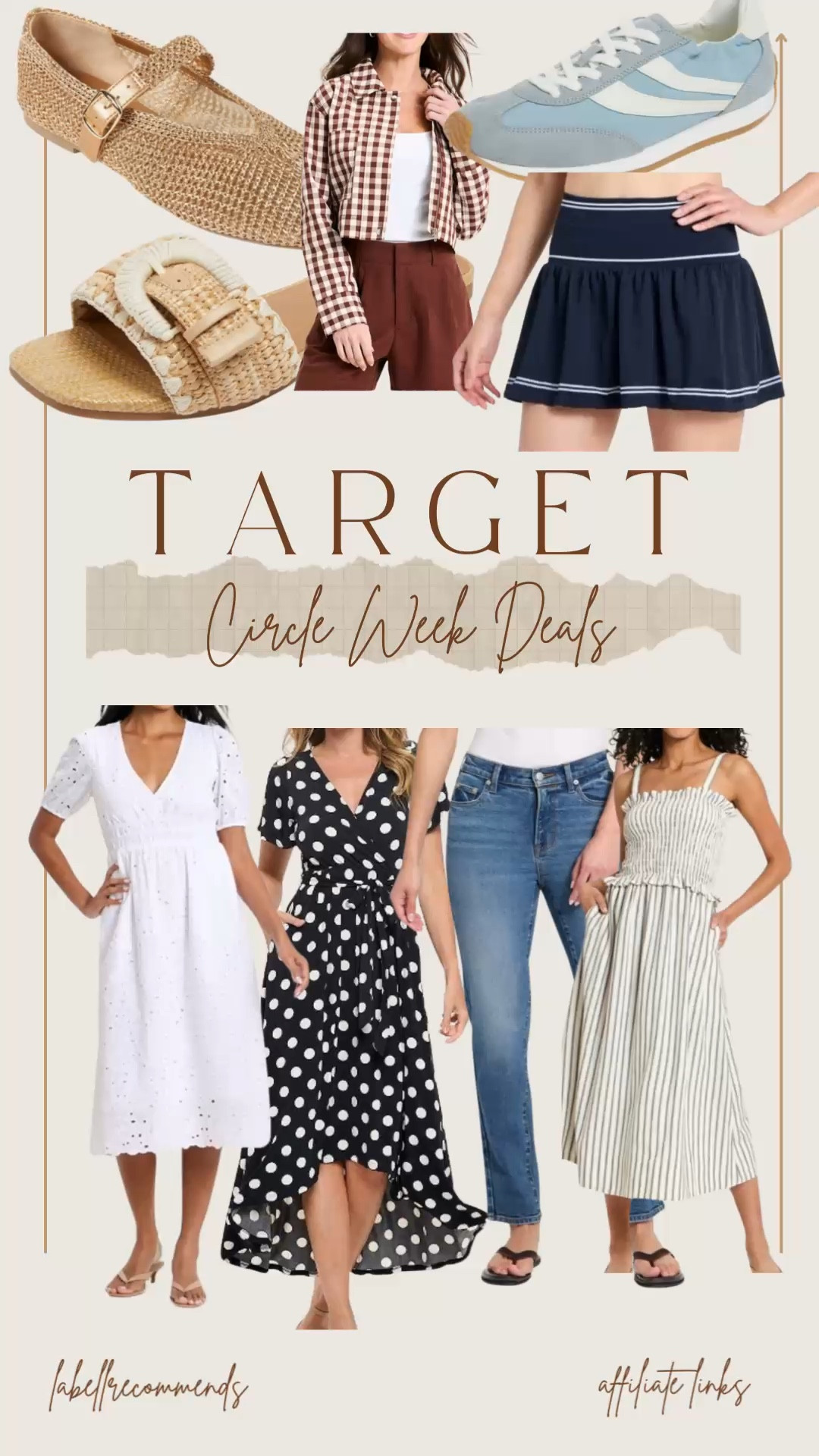 Target Circle Week is the time to grab affordable women’s fashion finds—think trending sandals, summer dresses, and effortless everyday outfits all on major sale. If you’ve been waiting to refresh your spring and summer wardrobe without overspending, these Target fashion deals are the ones to shop now.

#targetstyle #ltkfashion #ltksalealert

Target Circle Week deals, Target fashion sale, affordable women’s fashion, Target outfit ideas, spring summer fashion deals, Target sandals and dresses, budget-friendly style finds

#LTKSaleAlert