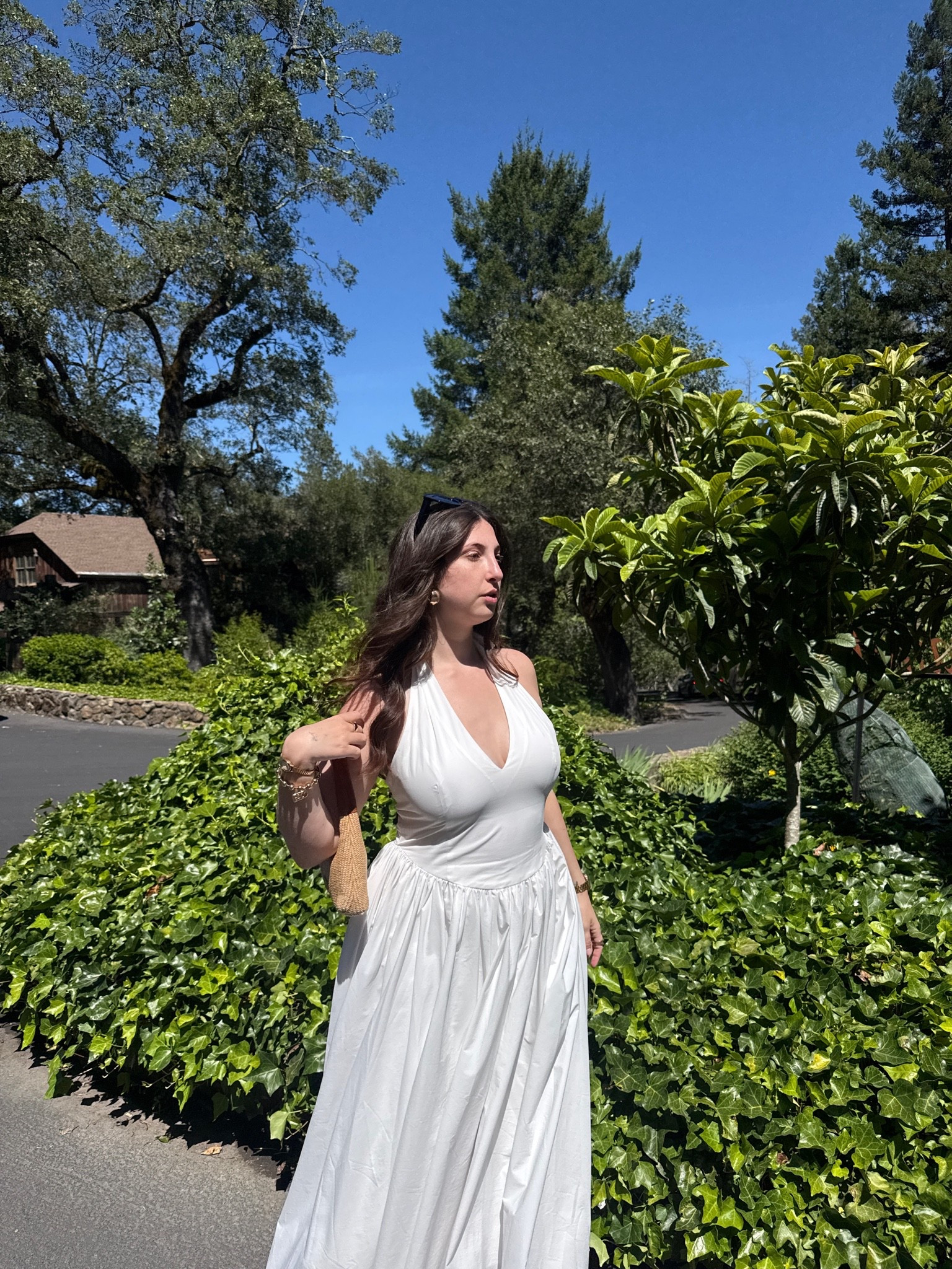 vineyard vibes 🍇

Halter dress, white dress, midsize fashion, midi dress, v neck, large chest dresses

#LTKMidsize #LTKootd #LTKSeasonal