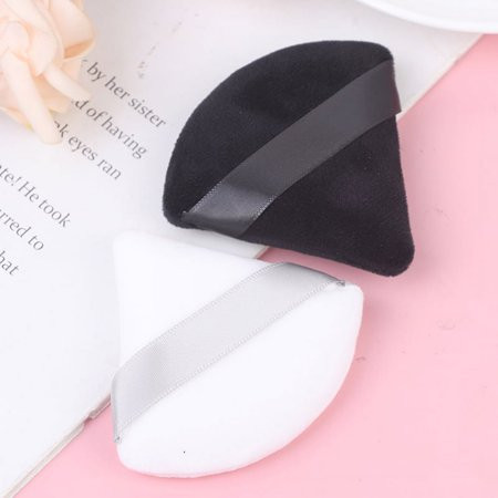 4pcs Cosmetic Puff Triangle Velvet Foundation Cream Mini Face MakeUp Sponge | Walmart (US)