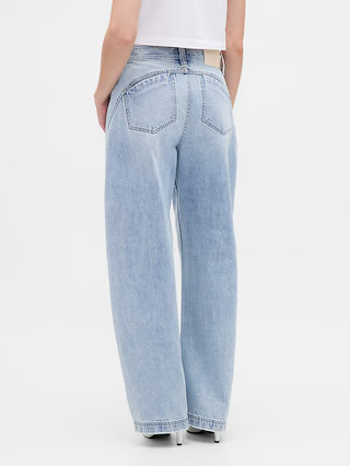 Gap × BÉIS High Rise Barrel Jeans | Gap (US)
