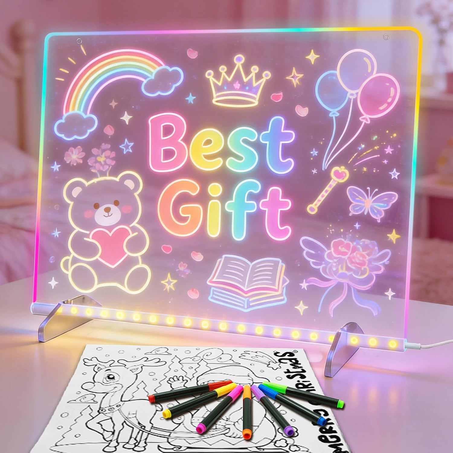 LED Drawing Board Birthday Gift Toy for 5-12 Year Old | Amazon (US)