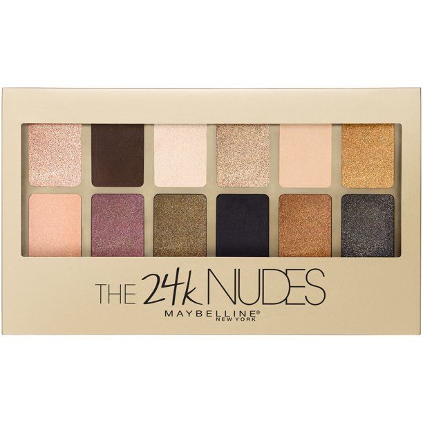 Maybelline The 24K Nudes Eyeshadow Palette | Walmart (US)