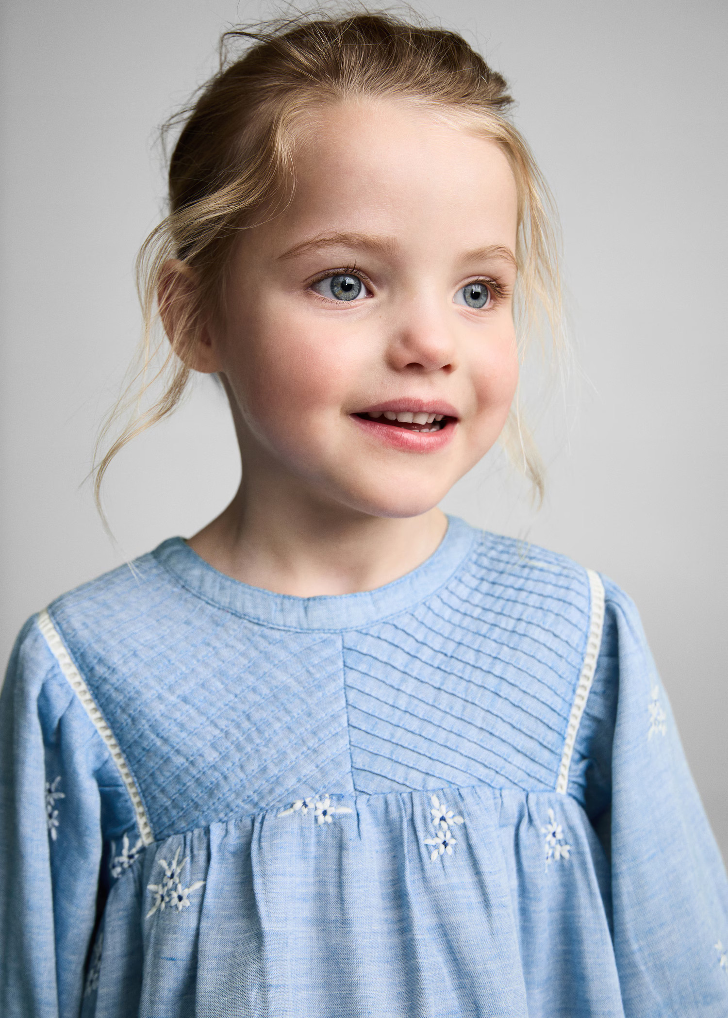 Embroidered cotton dress - Kids | MANGO USA | Mango (US/MX/AU)