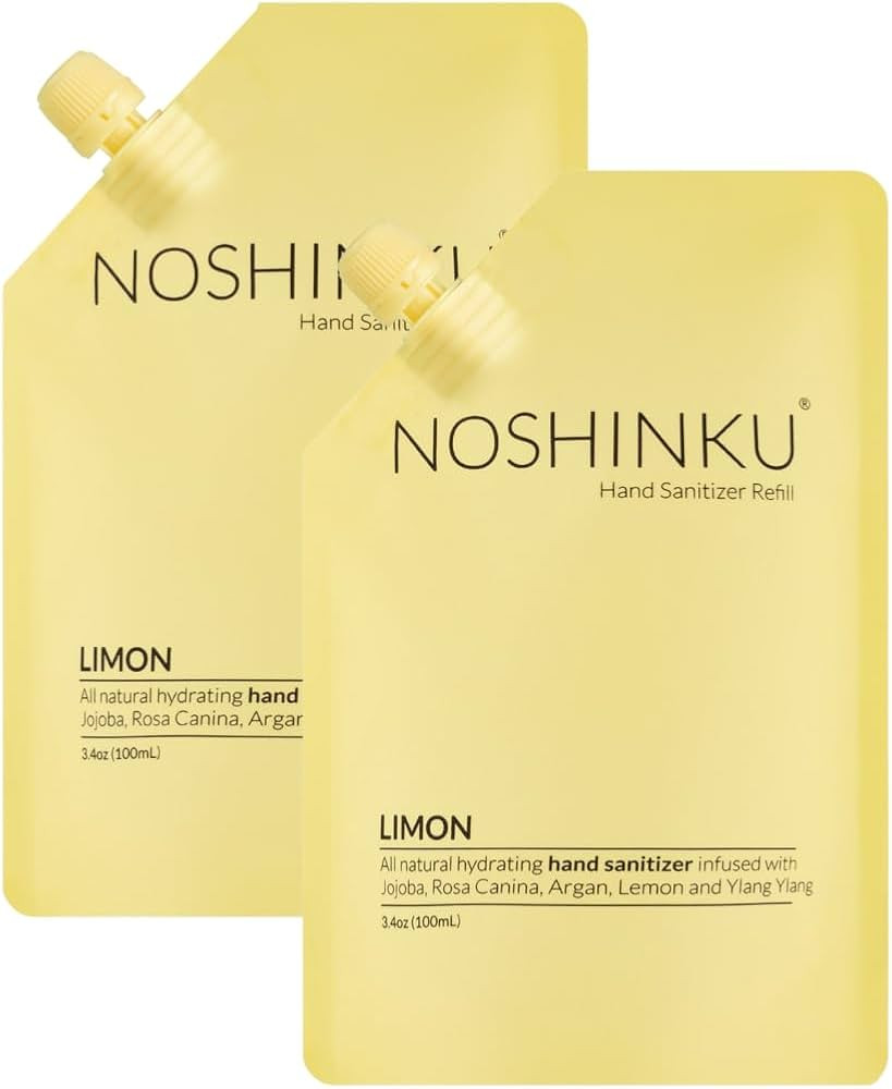 Noshinku Pocket Hand Sanitizer Spray Refill Pouch, Natural Moisturizing Hand Sanitizer Refill Wit... | Amazon (US)