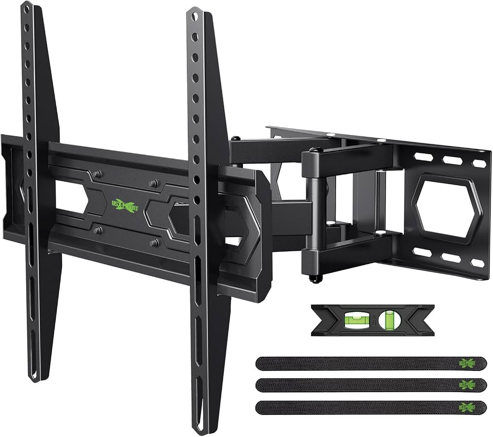 USX MOUNT TV Wall Mount for 32-65 inch Flat Screen/LED/4K up to 110lbs, Full Motion TV Mount Brac... | Amazon (US)