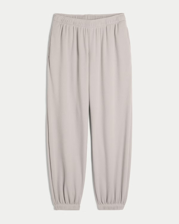 Women's Gilly Hicks Cozy Waffle Baggy Joggers | Women's Clearance | HollisterCo.com | Hollister (US)