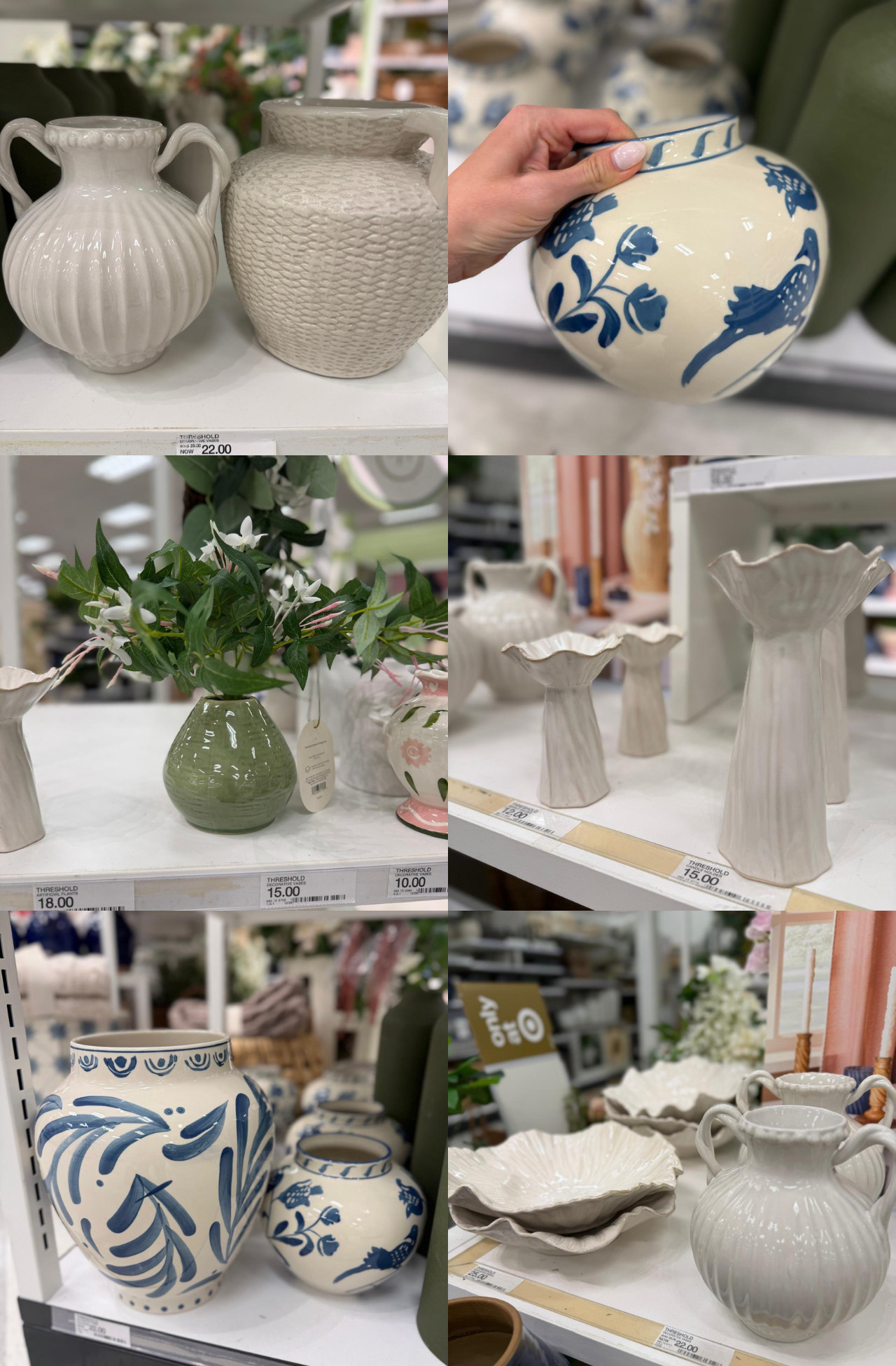 New spring home decor from Target, spring home refresh, spring decor, spring decorations, decorative vase, annabrstyle. 

 

#LTKHome #LTKFindsUnder50 #LTKFindsUnder100