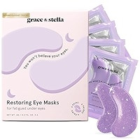 grace & stella Under Eye Patches for Puffy Eyes and Dark Circles (Retinol, 24 Pairs) Restoring Ge... | Amazon (US)