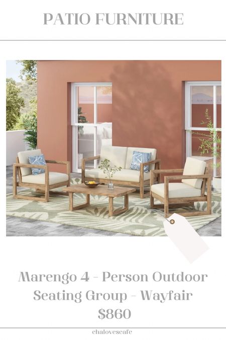 Beautiful outdoor patio furniture on sale! 

#LTKHome #LTKSeasonal #LTKSaleAlert