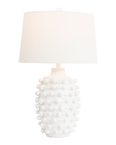 29in Organic Textured Ball Table Lamp | TJ Maxx