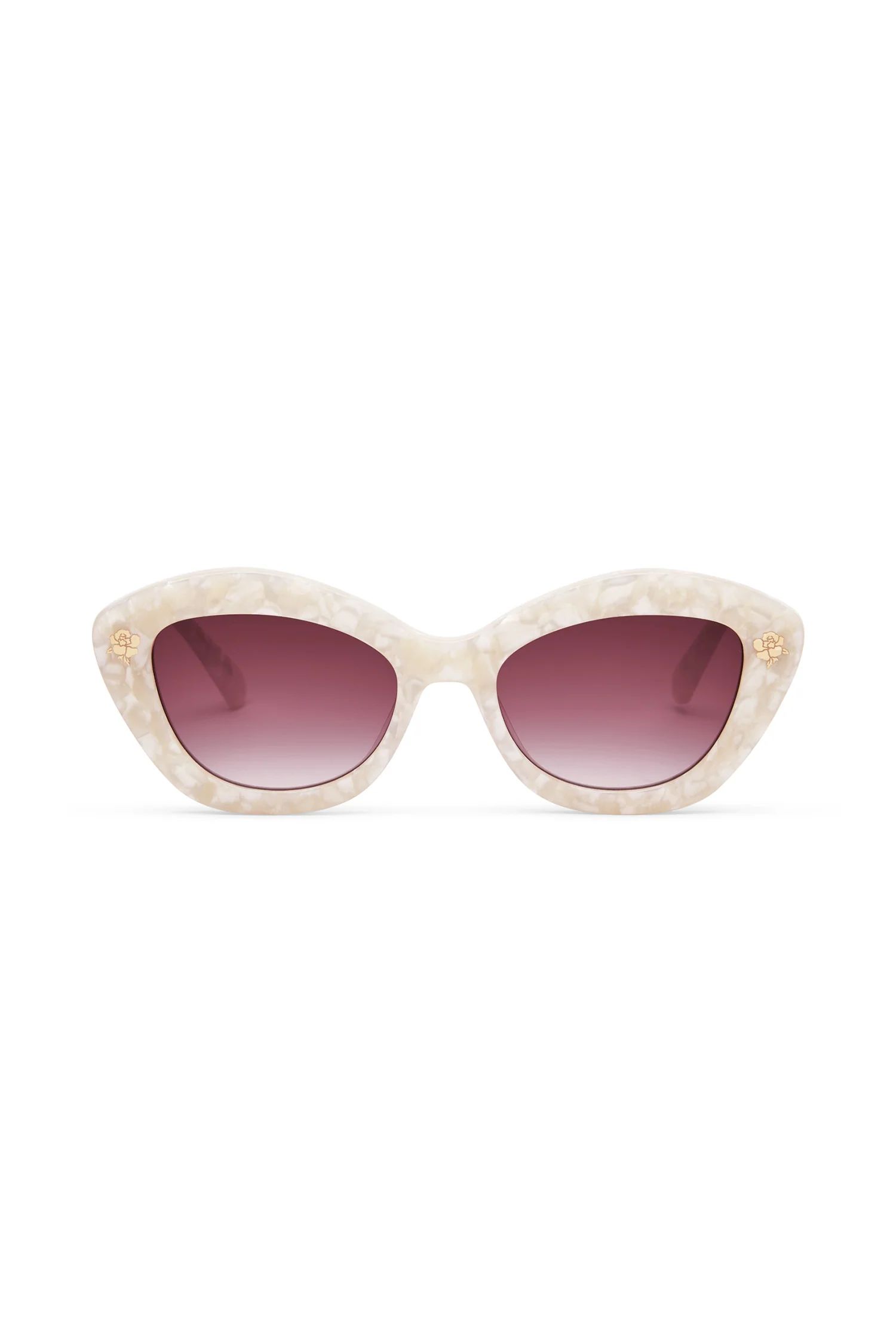 Hessel Cat Eye Sunglasses | LOVESHACKFANCY