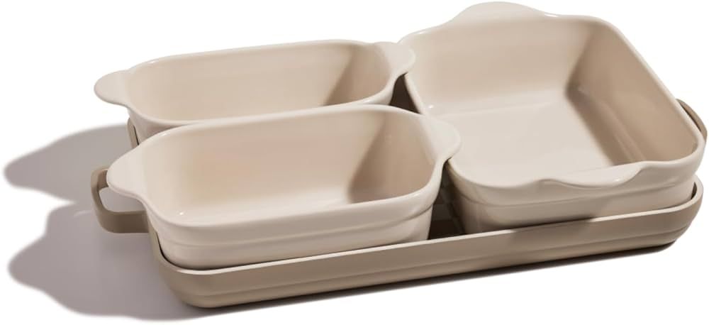Our Place Ovenware Set | 5-Piece Nonstick, Toxin-Free, Ceramic, Stoneware Set with Oven Pan, Bake... | Amazon (US)
