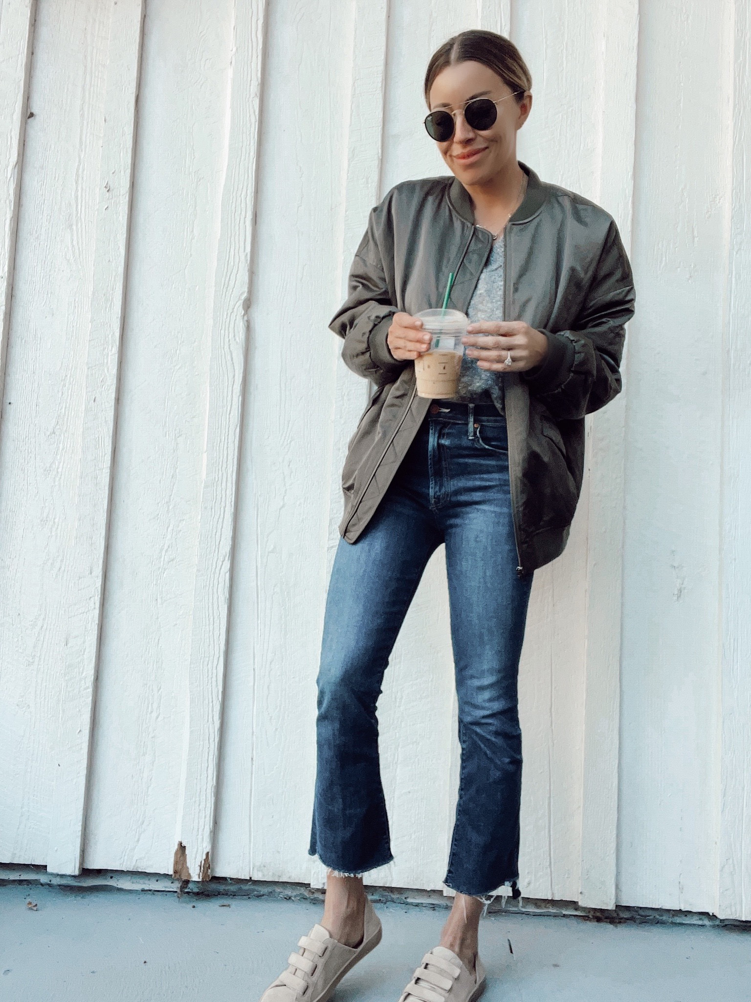 Oversized bomber jacket under $100 and I’m wearing a size small

#LTKfindsunder100 #LTKstyletip