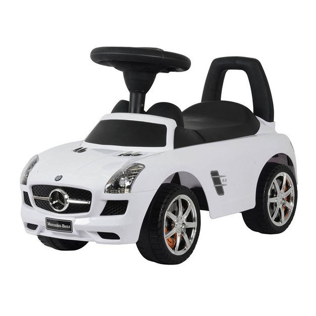Best Ride On Cars Baby Toddler Ride-On Mercedes Benz Push Car Toy with Music, Horn Sounds and Han... | Target