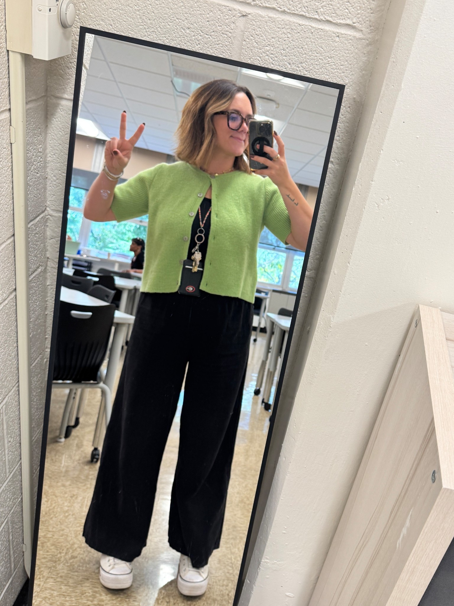 Thursday 💚 teacher outfit 

#LTKFindsUnder100 #LTKWorkwear