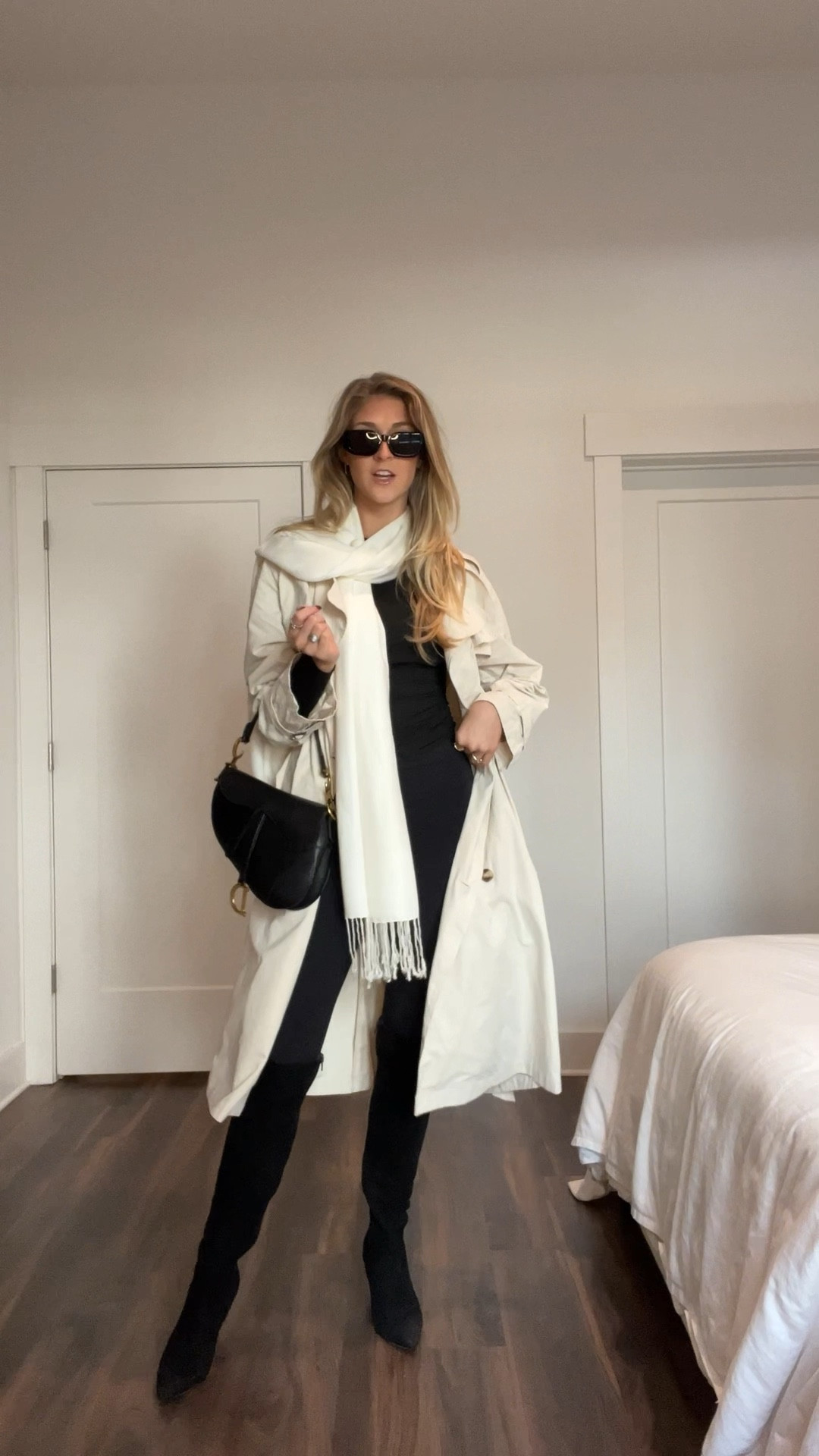 trench coat, new york style, nyc, casual outfit, scarf outfit

#LTKfindsunder50 #LTKfindsunder100 #LTKshoecrush