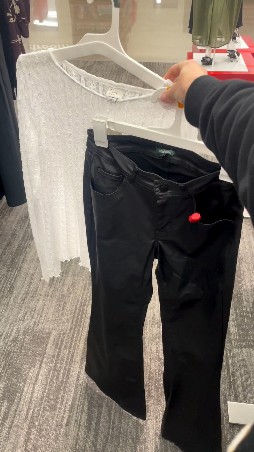 New lace top. Paired it with some coated denim at the end 

#LTKFindsUnder50 #LTKootd #LTKSeasonal