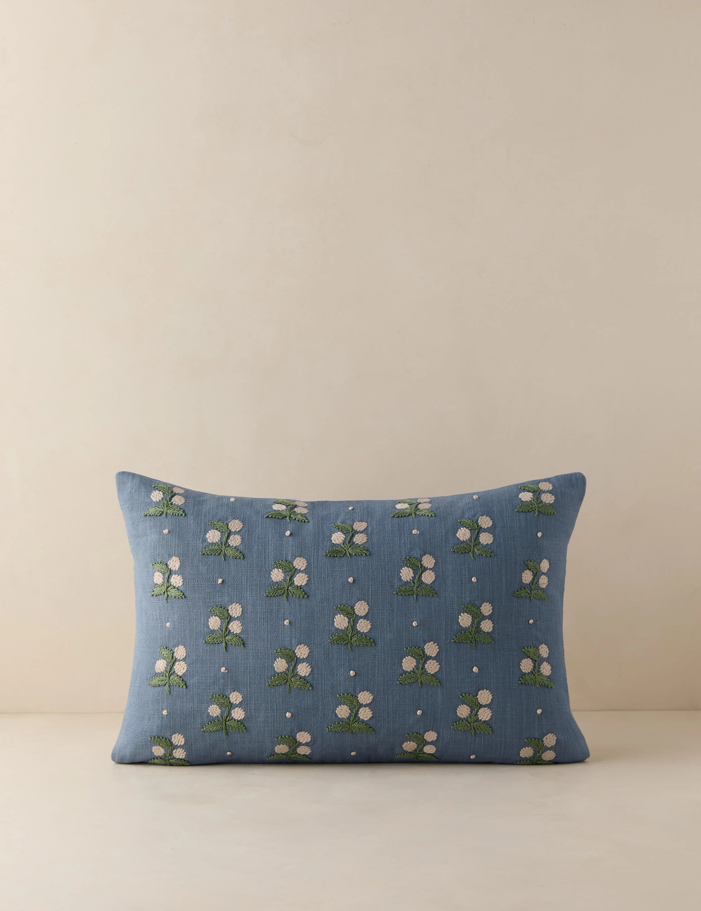Madelief Embroidered Pillow | Lulu and Georgia 