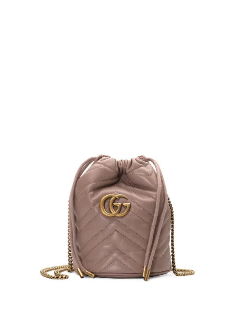 GG Marmont mini bucket bag | Farfetch (UK)