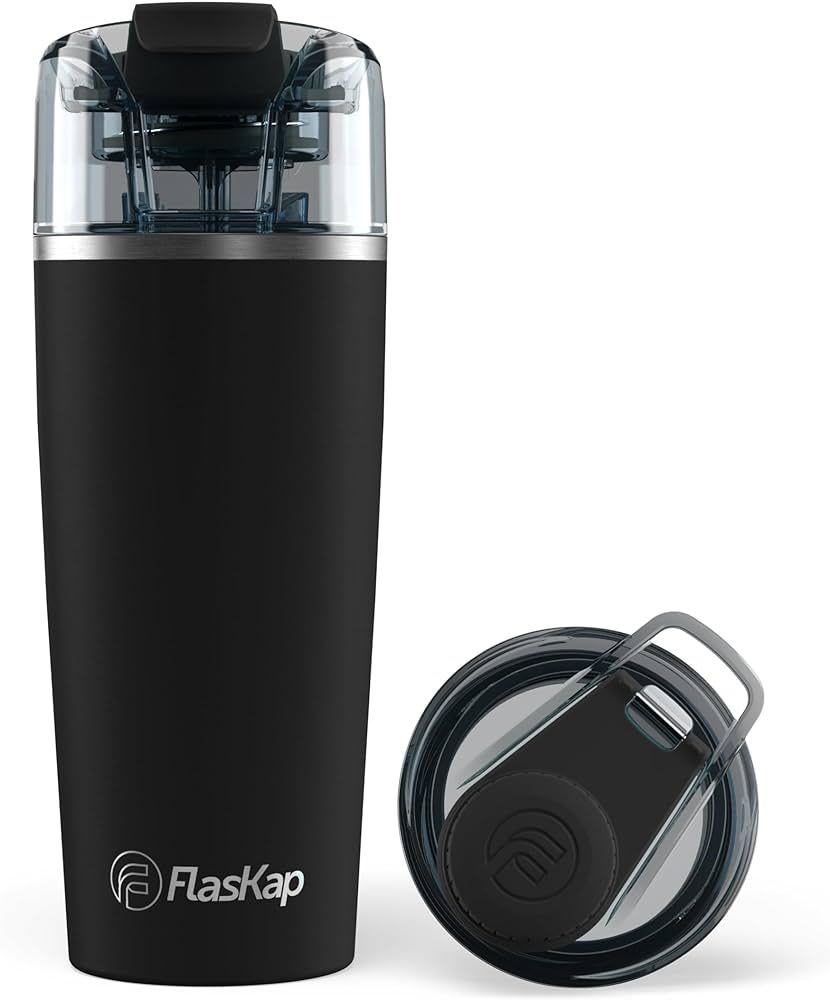 Flaskap Madic Drinking System | Insulated Tumbler with Shot Dispenser | Cup Holder Friendly | Spl... | Amazon (US)