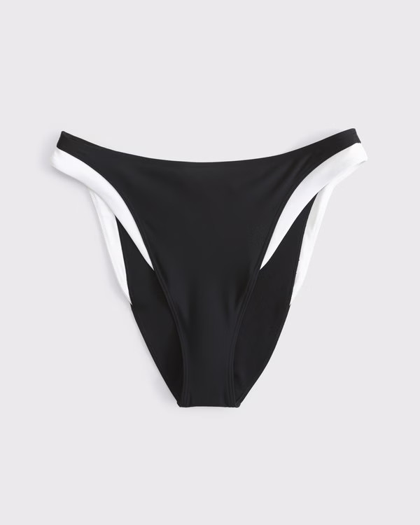 Mid Rise High-Leg Moderate Bottom | Abercrombie & Fitch (US)