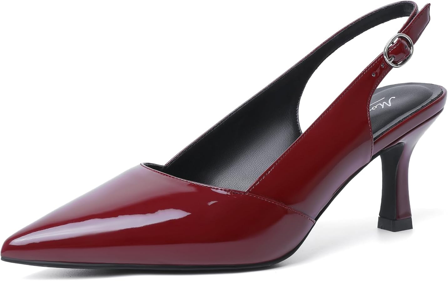 Mostrin Slingback Heels for Women Pointed Closed Toe Heels Women's Pumps Shoes for Wedding, Party... | Amazon (US)