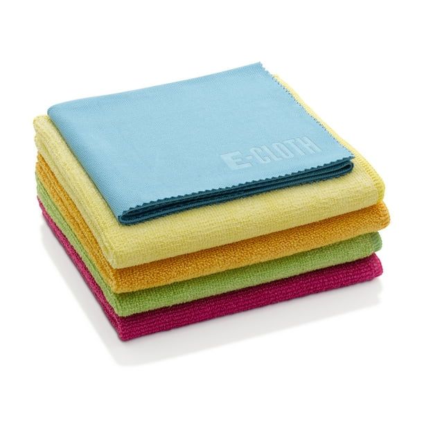 E-Cloth Microfiber Cloth Starter Pack, Reusable Microfiber Cleaning Cloths, 300 Wash Guarantee, A... | Walmart (US)
