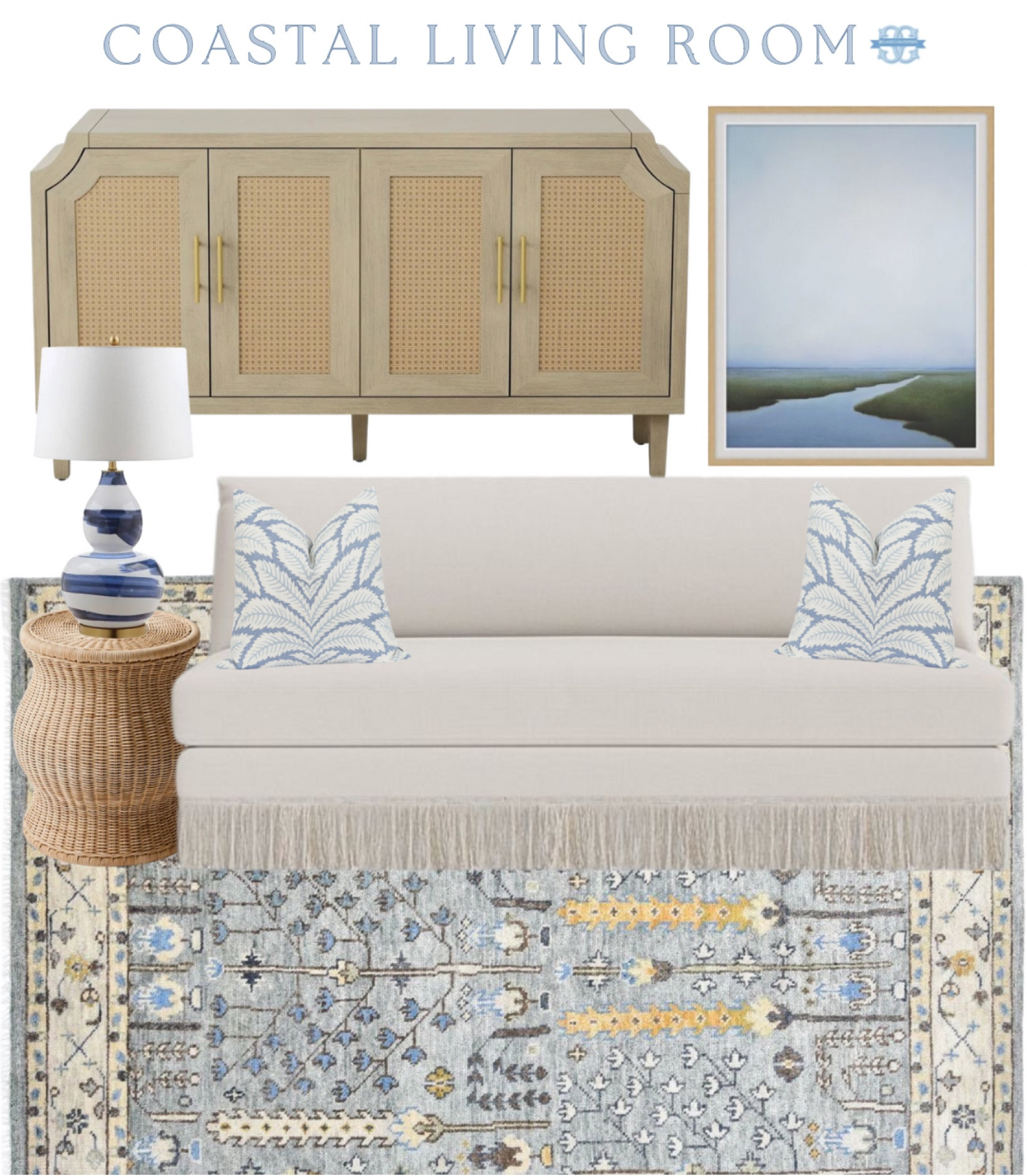 Coastal Style Living Room inspo!🤍

Home Decor, Coastal Decor, Sofa, Sideboard, Rattan, Lamp, Rug

#LTKhome