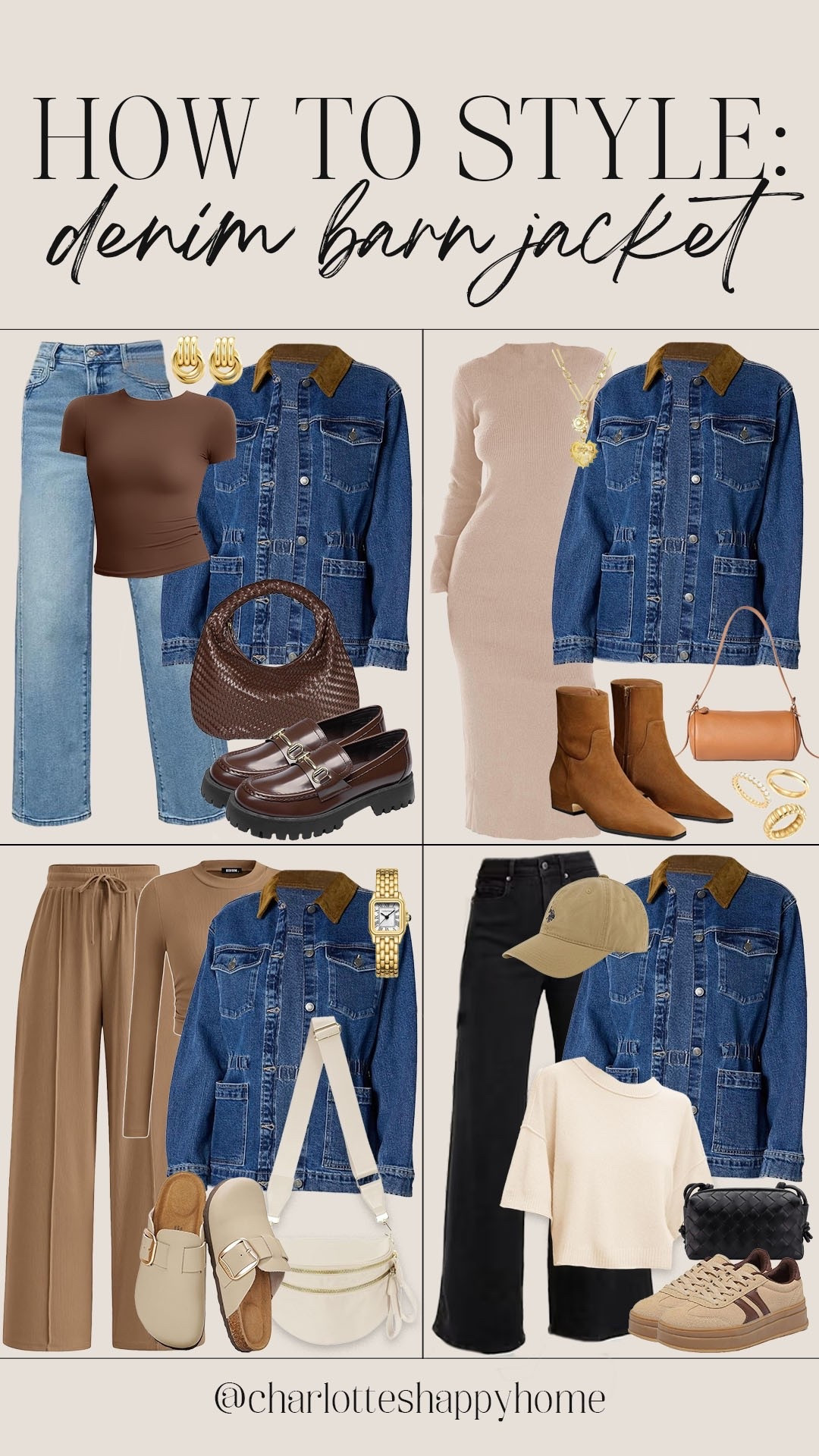 How to style a denim barn jacket for fall! 

#fallstyle

Fall style. Trendy fall style. Amazon fashion. Amazon fall style. Fall trends. Trending fall barn jacket. How to style a barn jacket for fall  

#LTKSeasonal #LTKFindsUnder100 #LTKStyleTip