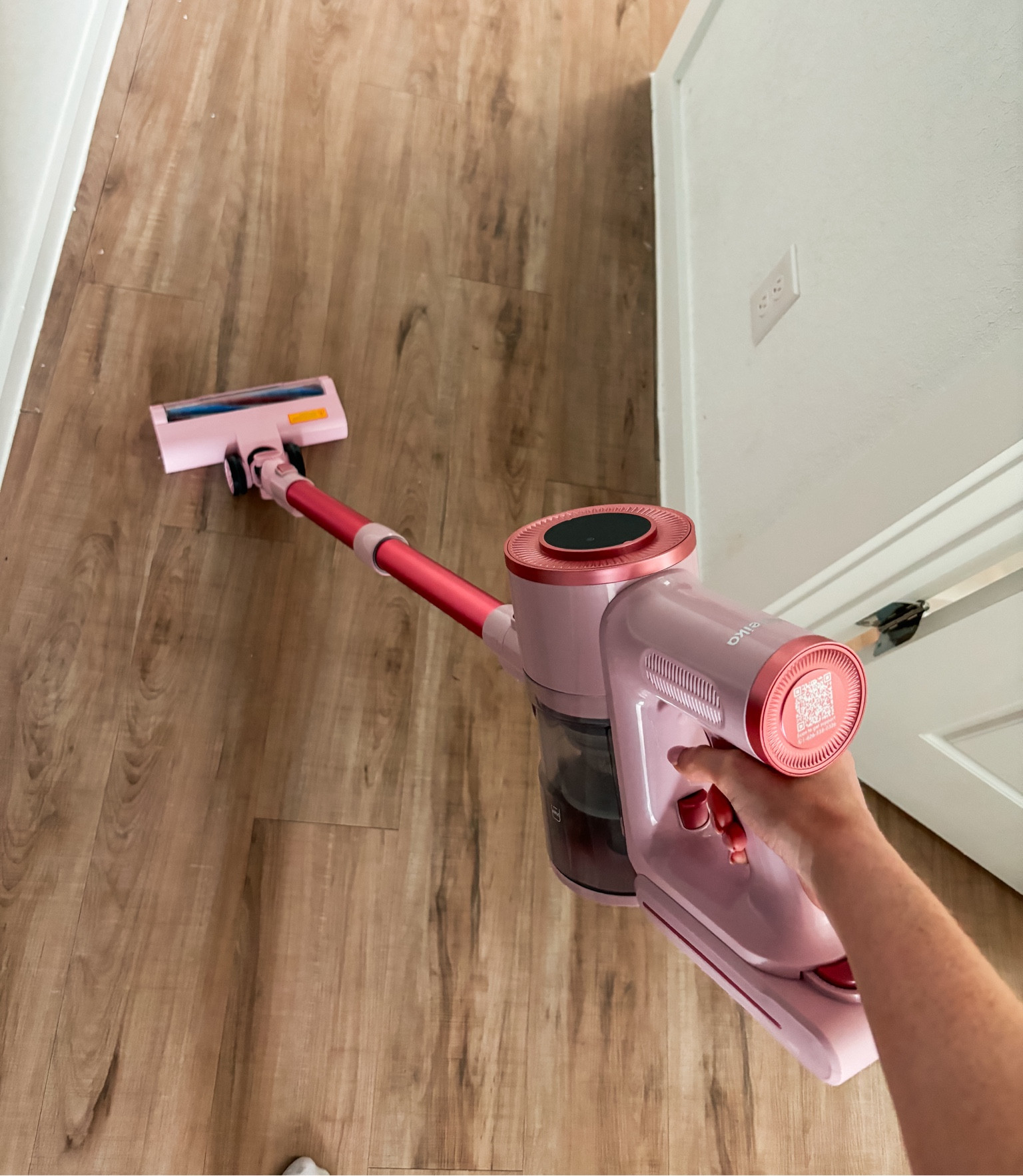 Finally got the pink vacuum & loving it so far! 🩷 

#LTKHome #LTKGiftGuide #LTKFamily