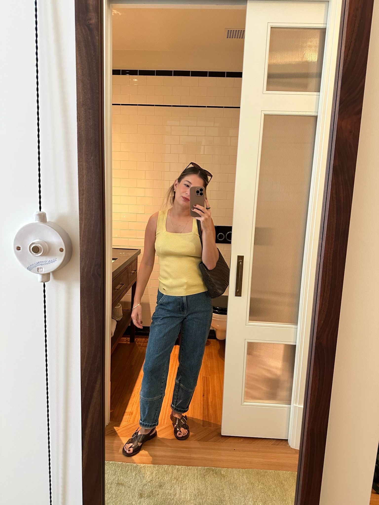 Another day, another look! The tank top is from TJMaxx, and the Tote bag is from Bembien. 

#LTKSeasonal #LTKPetite #LTKShoeCrush