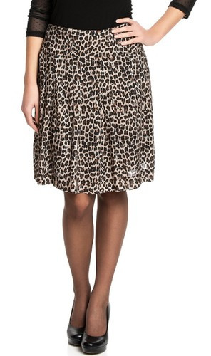 Vive Maria Rock Leo Girl Skirt Leoparden-Muster Faltenrock braun-schwarz 31701 | eBay | eBay DE