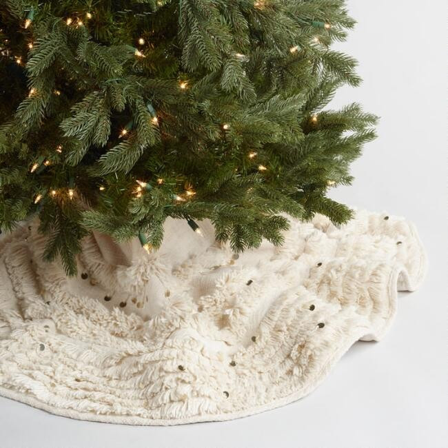 Moroccan Wedding Blanket Tree Skirt | World Market