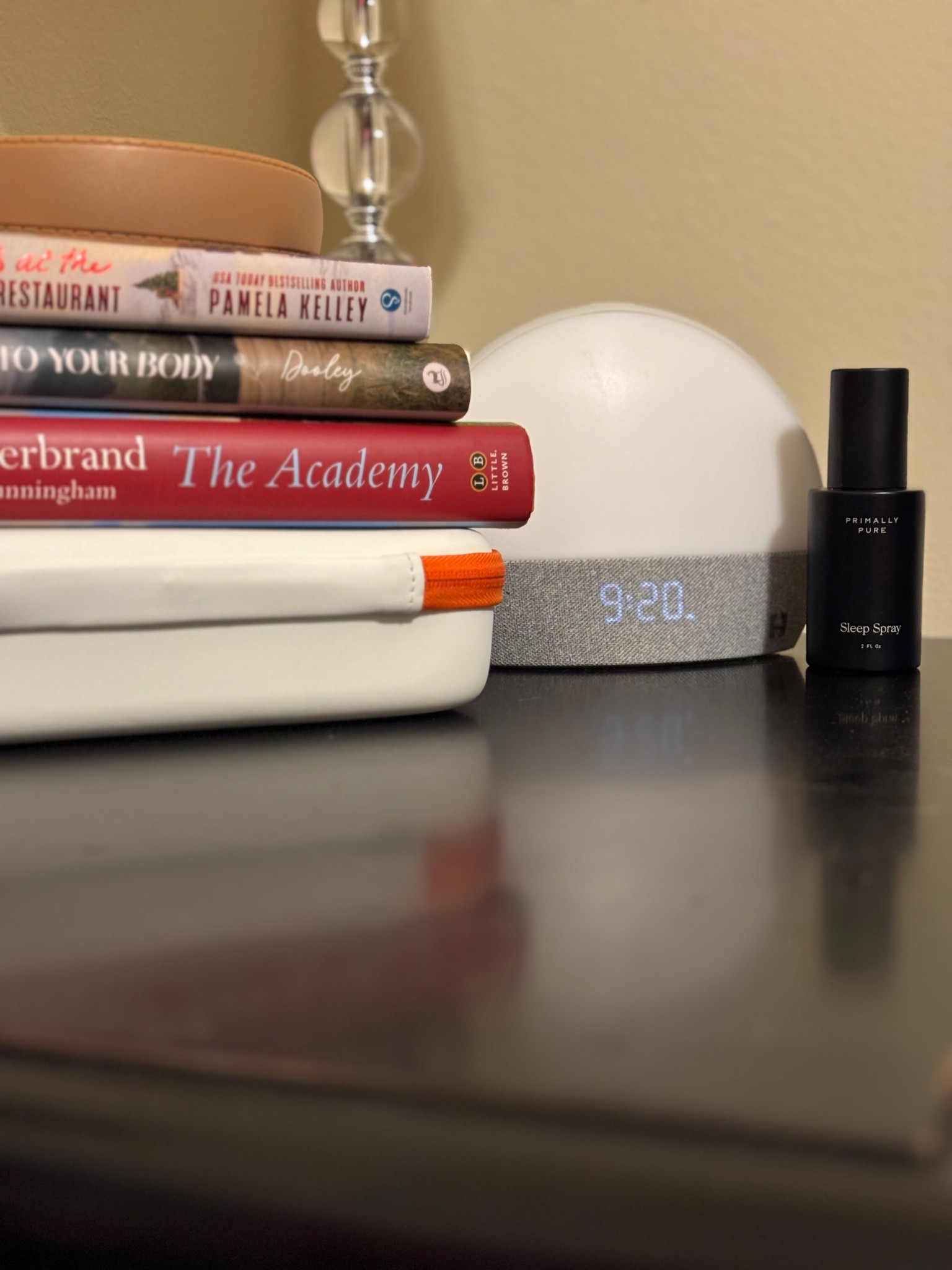 2026 nightstand: sleep spray, red light, hatch alarm, reading options, reading light 
I’m working on improving my HRV and spending less time in fight-or-flight mode. One way I’m doing this is by enhancing my nighttime wind-down routine. These items are my current favorites. 

#LTKdayinmylife #LTKHome #LTKselfcare