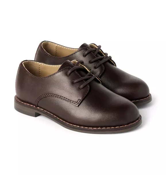 The Leather Derby Shoe | Janie and Jack