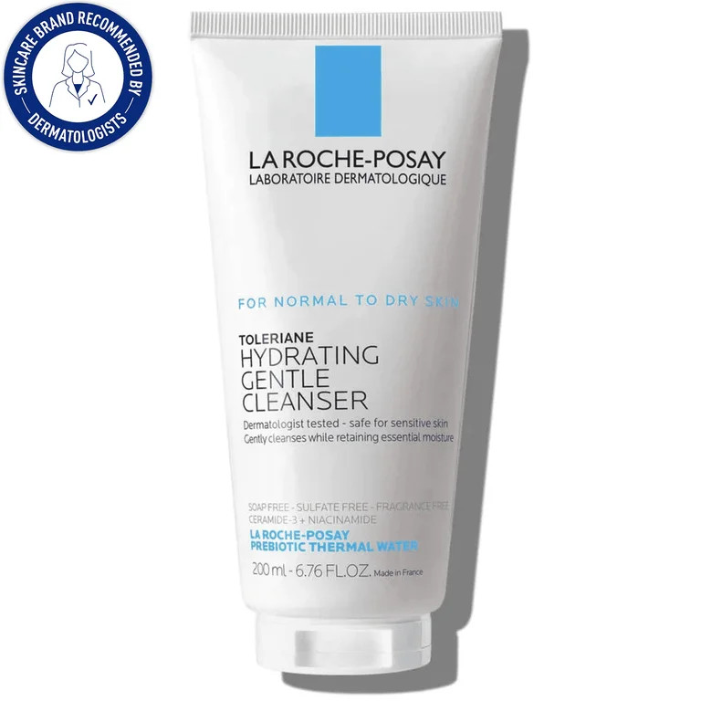 La Roche-Posay Toleriane Hydrating Gentle Face Cleanser, 6.76 fl oz | Walmart (US)