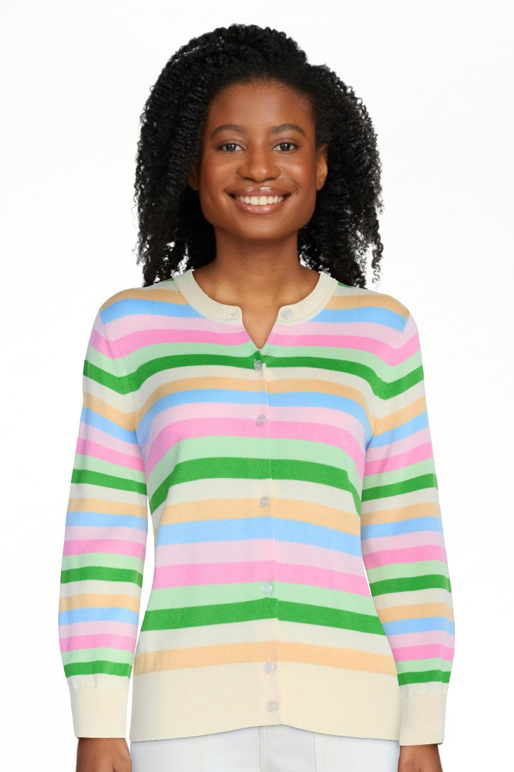 Free Assembly Women's Classic Cardigan Sweater with Long Sleeves, Lightweight, Sizes XS-4X | Walmart (US)