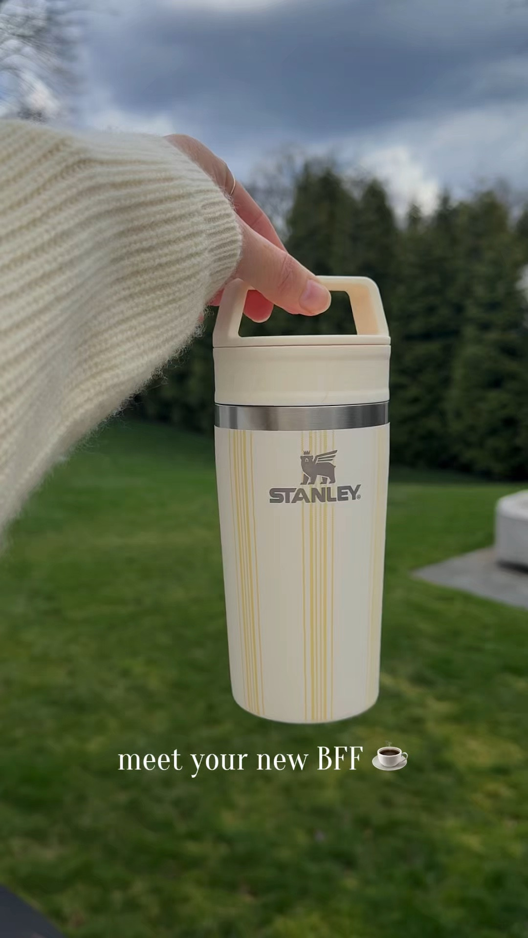 This Cafe-To-go travel mug might be my new favorite from Stanley ☕️ They just launched their new spring picnic collection and I’m loving the cream picnic stripes print 

@stanley1913_brand #StanleyPartner

#LTKTravel #LTKmomlife